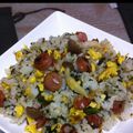 ぴかさーん's cooksnap of when they made 節約簡単一人ご飯にカフェ風にんにくピラフ.
