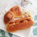 ムーちゃん☆★'s cooksnap of when they made 簡単‼すぎる♥から揚げサンド♥.