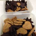 鯉江ちゃん's cooksnap of when they made 全粒粉☆きな粉クッキー.