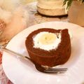 ☆★真★☆'s cooksnap of when they made ショコラロールケーキ.