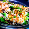 makoto♪'s cooksnap of when they made レンジで簡単♪レタスの豚バラ巻き.