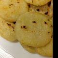 かなっぺこりん's cooksnap of when they made 《簡単》パリッ！モチモチ！な、ポテト焼き.