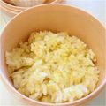 パンダcoぱんだ's cooksnap of when they made スクランブルチーズエッグおにぎり.