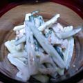 ケンキチ's cooksnap of when they made ちくわとキュウリの山葵マヨ和え.