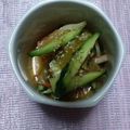 バウンド's cooksnap of when they made ＊胡瓜と春雨のピリ辛和え＊.