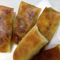 ひなひーな's cooksnap of when they made カボチャの煮物リメイク♡春巻き♡.