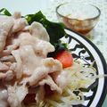 kuikomi's cooksnap of when they made ツルツルン　冷しゃぶ.