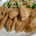 やそん's cooksnap of when they made 餃子の皮で☆ヘルシーおからのサモサ.