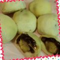 ＊菜々子＊'s cooksnap of when they made 【簡単おやつ】ビックリ栗☆いきなりだんご.