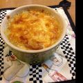 mocochr's cooksnap of when they made 簡単本格的☆オニオングラタンスープ.