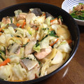 ＲＴＫママ's cooksnap of when they made 鮭のちゃんちゃん焼き風.