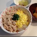 くまちゃん人間's cooksnap of when they made 簡単♪玉子そぼろ.