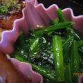 3匹の子ブタｍａｍａ's cooksnap of when they made ほうれん草♡♥ガーリックソテー.
