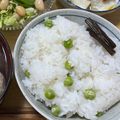 makos's cooksnap of when they made 豆ご飯　うすいえんどう.