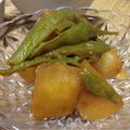 ゃぁゃ's cooksnap of when they made ささげ＆おじゃが♡ピリ辛煮っころがし.