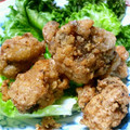 みにゃきき's cooksnap of when they made 懐かしの味わい！鯨の竜田揚げ♪.