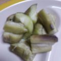 sanama0826's cooksnap of when they made 蒸し茄子の酢醤油和え.
