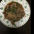 にむばすしゅたーぜん's cooksnap of when they made 豚こまと野菜のニンニク炒め.
