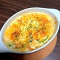 よよっち♪'s cooksnap of when they made 鮭とほうれんそうの和風グラタン.