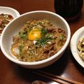 ☆カモカモぴっぴ☆'s cooksnap of when they made 秋の豚たまきのこ丼♡.