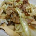 Rntr's cooksnap of when they made 豚肉、キャベツ、エリンギのオイスター炒め.