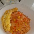 みぃ010's cooksnap of when they made 【幼児食】大好き！ケチャップライス.