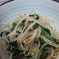 ＫＯＯＯＯ's cooksnap of when they made 簡単！ にらもやしナムル.