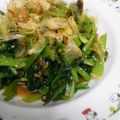 クララがたったー's cooksnap of when they made ２人分・小松菜のおひたし.