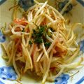 ワンコ！'s cooksnap of when they made 簡単！もやしとアラスカの炒め物♪.