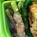 ノエル・ギャラガー's cooksnap of when they made グリーンアスパラガスの豚肉巻き.