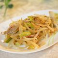 さとみわ's cooksnap of when they made 旨味たっぷり茸とベーコンのさっぱり炒め♡.