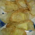 どれみ117's cooksnap of when they made サツマイモ&チーズの餃子の皮揚げ.