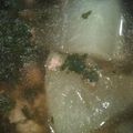 1035's cooksnap of when they made 冬瓜とモロヘイヤのスープ.
