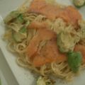 raspberrycreme's cooksnap of when they made サーモンのクリームパスタ.