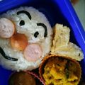 たまこうさん's cooksnap of when they made アンパンマンのキャラ弁.