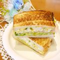 るるおか's cooksnap of when they made ぷりぷりエビいり卵サンド.