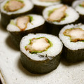 アカほっぺ's cooksnap of when they made 簡単♪美味しい♪鶏のからあげ海苔巻き♪.
