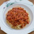 小さな小さな小鳥's cooksnap of when they made 旦那も唸った！トマトたっぷりミートソース.