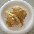 チョコチョコかえる's cooksnap of when they made レンジで簡単♪里芋のあべかわもち風.