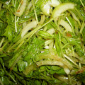 もりいぞう's cooksnap of when they made 簡単すぎ⁈水菜と新タマネギの和サラダ.