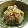 ジローマル's cooksnap of when they made ☆ずぼらな私の牛丼☆.