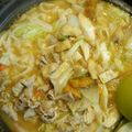 ・うめさんまみぃ・'s cooksnap of when they made 手打ち麺で…俺流ヘルシーほうとう鍋♪.