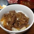 だーなん's cooksnap of when they made お店では食べられない!!おうちの牛丼♪.