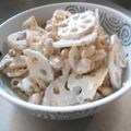 memgeg's cooksnap of when they made れんこんと大豆の味噌マヨサラダ.