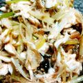 長州よっしい's cooksnap of when they made ササミと白髪ねぎのザーサイ和え☆.