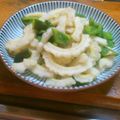 mochihisa's cooksnap of when they made 3分副菜！白ゴーヤとピーマンのハーブ炒め.