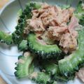 あっちのＴＡＫＵＲＯ's cooksnap of when they made 苦味すっきり☆ゴーヤのごまドレ和え.