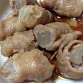 ちびっこらんと's cooksnap of when they made 5分で完成‼弁当しょうが焼ロール.