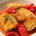 俺の名前の意味が池面's cooksnap of when they made キャベツ1玉使用　基本のロールキャベツ.
