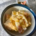 yu🐓's cooksnap of when they made ズボラな♪炒り卵～ハムver.
